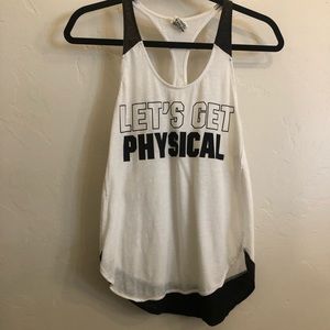 PINK Victoria’s Secret work out muscle tee
